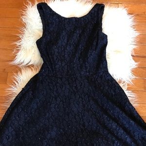 Navy Blue Dress